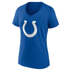 Indianapolis Colts Women's Team Authentic Personalized Name & Number V-Neck T-Shirt - Royal T-shirts