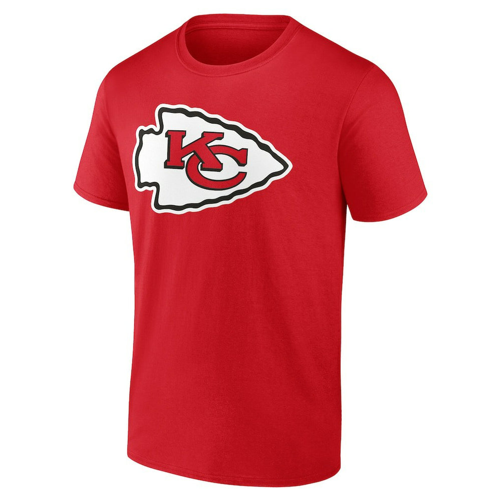 Kansas City Chiefs Team Authentic Personalized Name & Number T-Shirt - Red T-shirts