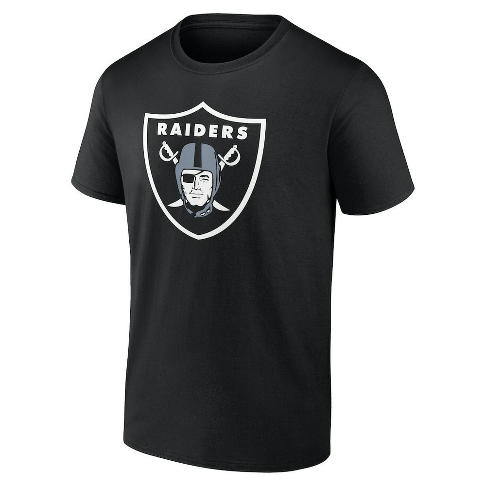 Las Vegas Raiders Team Authentic Personalized Name & Number T-Shirt - Black T-shirts