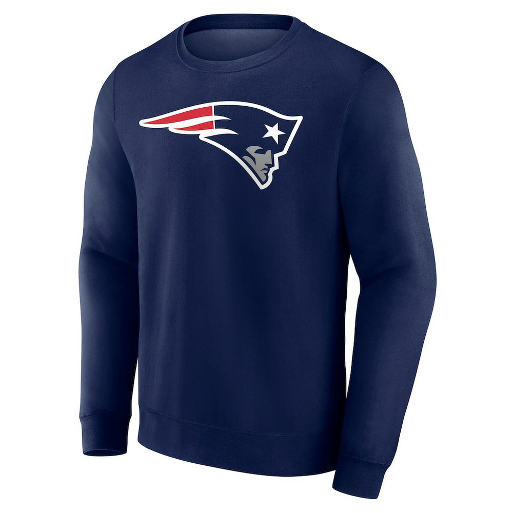 New England Patriots Team Authentic Personalized Name & Number Sweatshirt - Navy Sweatshirts