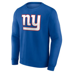 New York Giants Team Authentic Personalized Name & Number Sweatshirt - Royal Sweatshirts