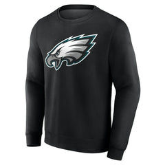 Philadelphia Eagles Team Authentic Personalized Name & Number Sweatshirt - Black Sweatshirts