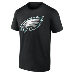 Philadelphia Eagles Team Authentic Personalized Name & Number T-Shirt - Black T-shirts