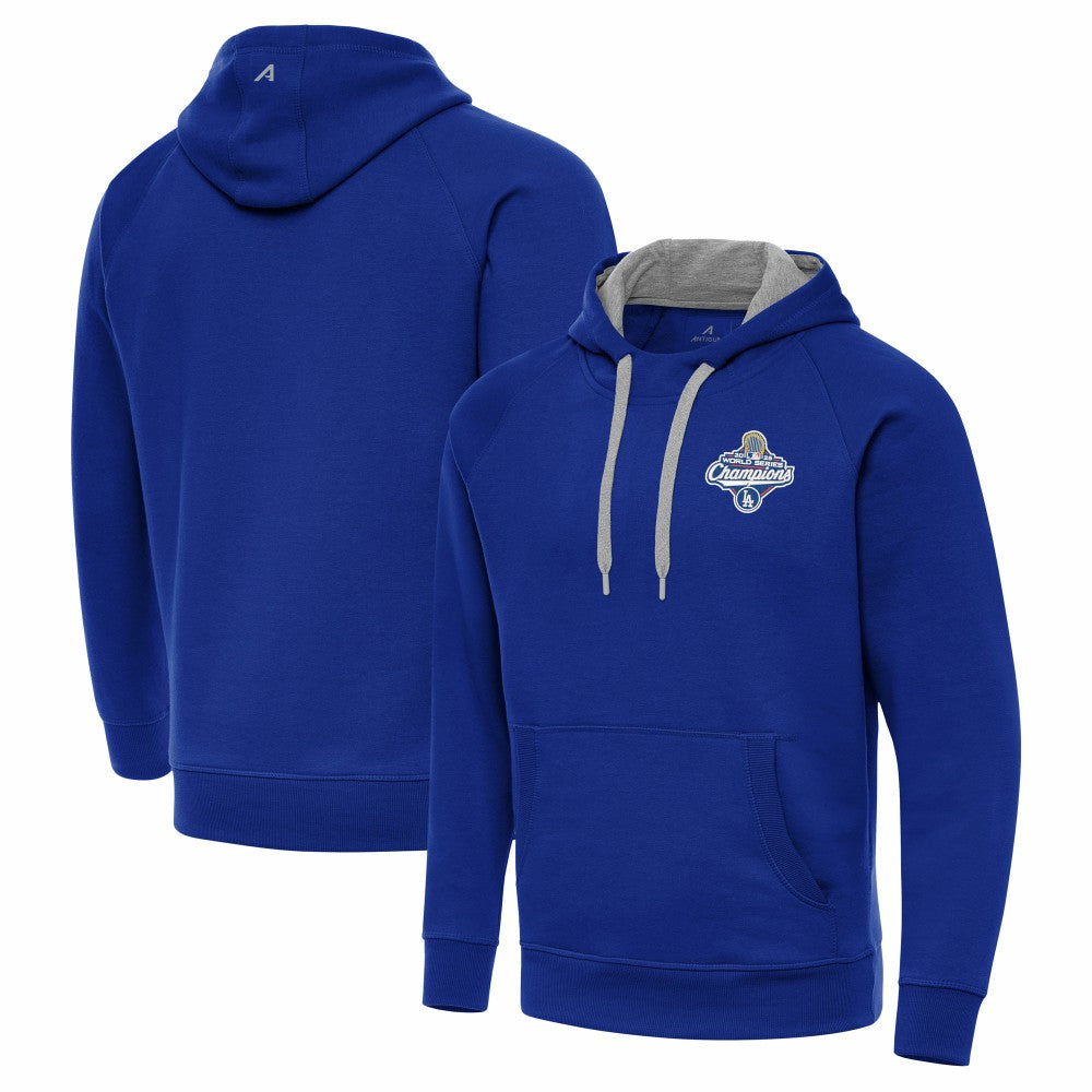 Los Angeles Dodgers Antigua 2025 World Series Champions Victory Hoodie - Royal Hoodies