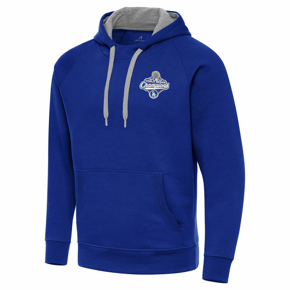 Los Angeles Dodgers Antigua 2025 World Series Champions Victory Hoodie - Royal Hoodies