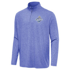 Los Angeles Dodgers Antigua 2025 World Series Champions Hunk Quarter-Zip Top - Heather Royal Tops