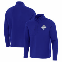 Los Angeles Dodgers Antigua 2025 World Series Champions Insider Quarter-Zip Pullover - Royal Pullover