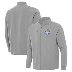 Los Angeles Dodgers Antigua 2025 World Series Champions Regard Full-Zip Jacket - Gray Jackets