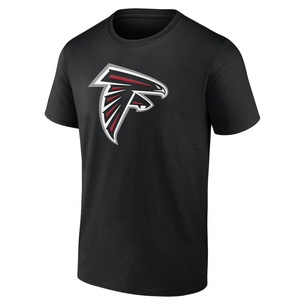 Atlanta Falcons Big & Tall Team Authentic Custom T-Shirt - Black T-shirts