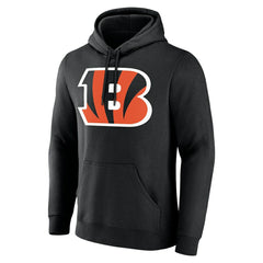 Cincinnati Bengals Big & Tall Team Authentic Custom Hoodie - Black Hoodies