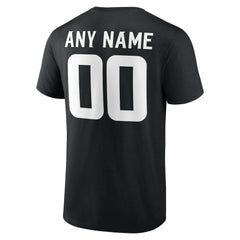 Minnesota Vikings Big & Tall Team Authentic Custom T-Shirt - Black T-shirts