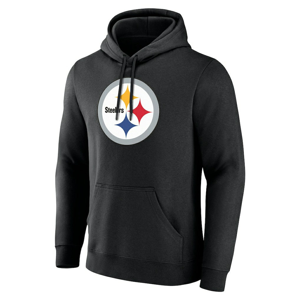 Pittsburgh Steelers Big & Tall Team Authentic Custom Hoodie - Black Hoodies