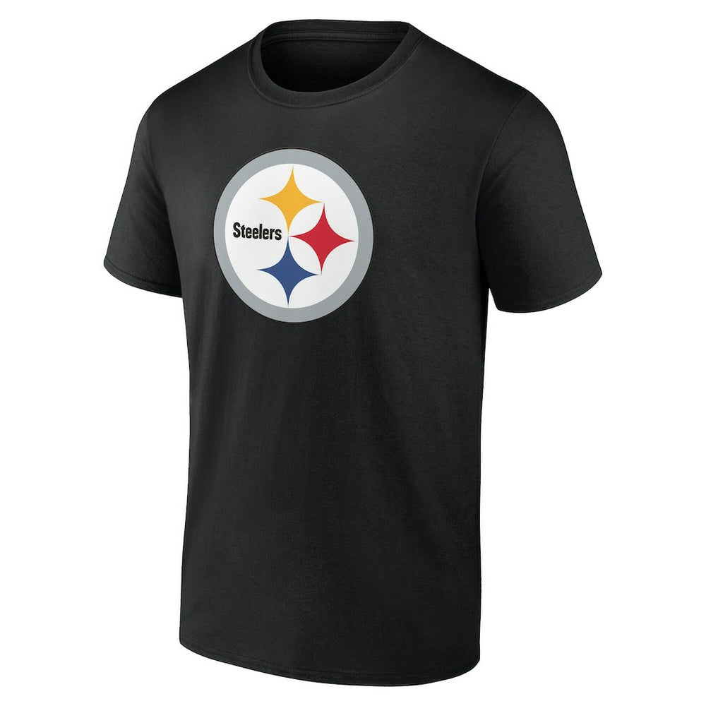 Pittsburgh Steelers Big & Tall Team Authentic Custom T-Shirt - Black T-shirts