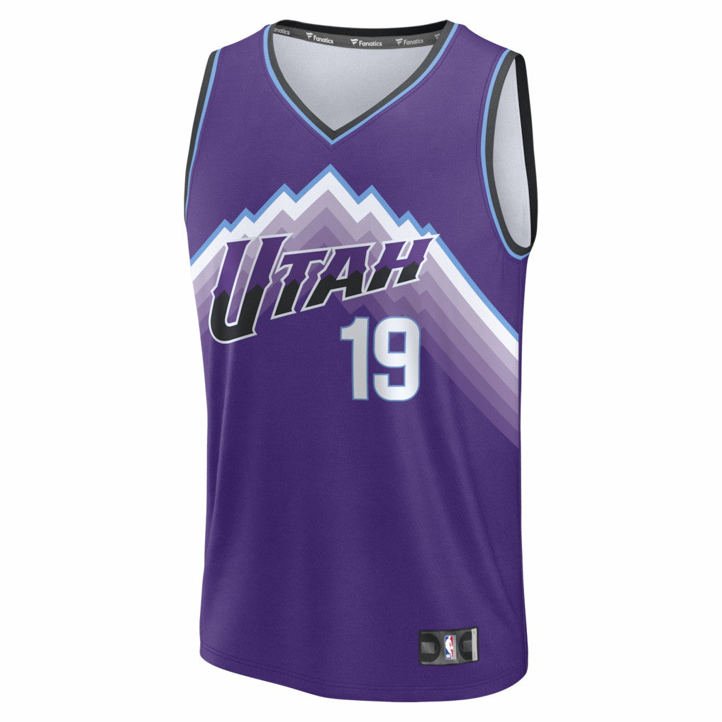 Ace Bailey Utah Jazz Fast Break Replica Jersey Purple Icon Edition - Fanatics