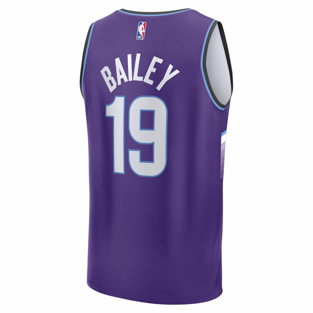 Ace Bailey Utah Jazz Fast Break Replica Jersey Purple Icon Edition - Fanatics