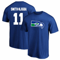 Jaxon Smith-Njigba Seattle Seahawks Big & Tall Player Name & Number T-Shirt - Royal T-shirts