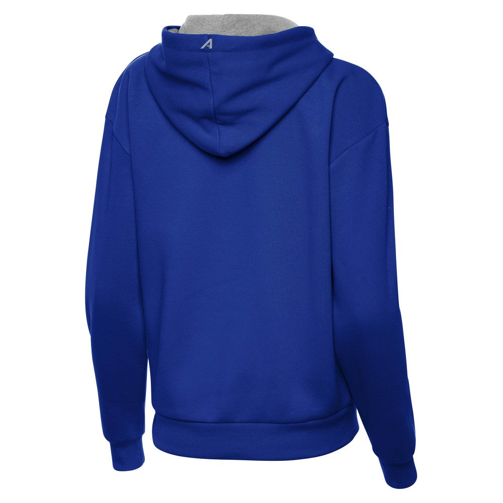Los Angeles Dodgers Antigua Women's 2025 World Series Champions Victory Hoodie - Royal Hoodies