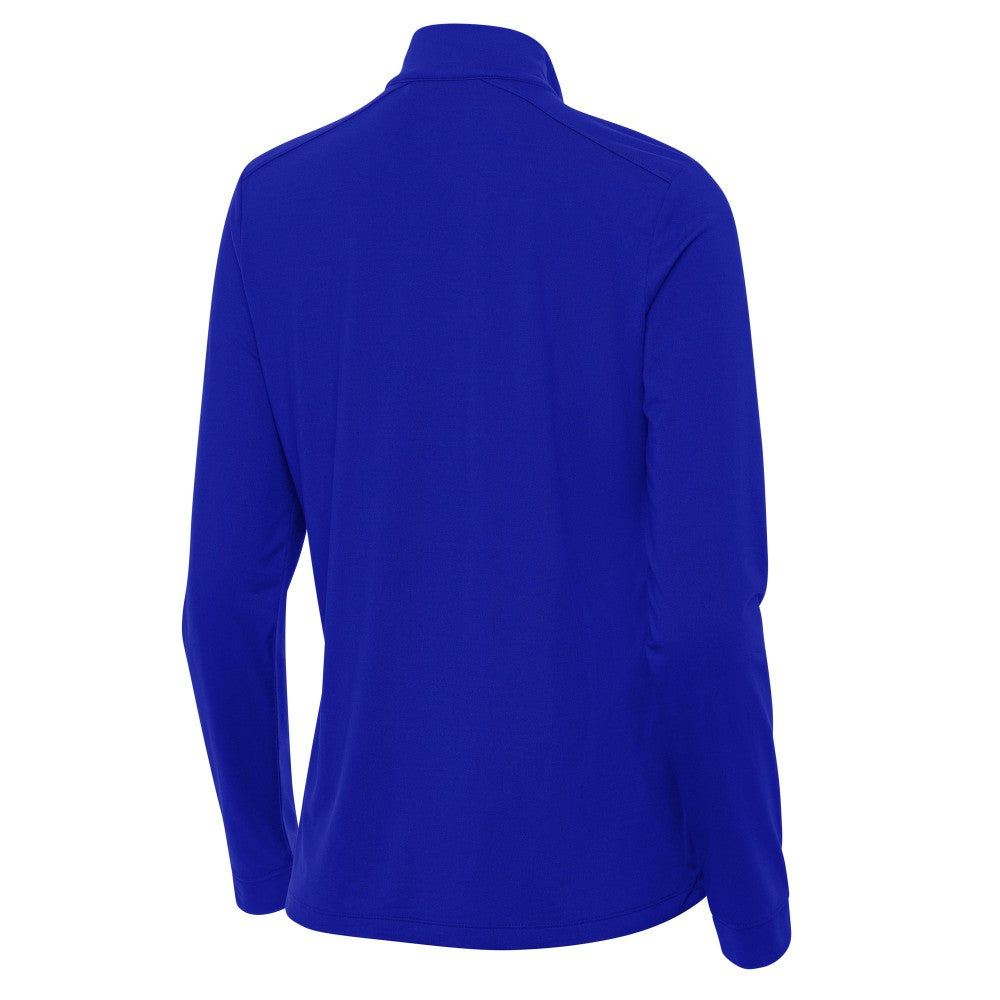 Los Angeles Dodgers Antigua Women's 2025 World Series Champions Intent Quarter-Zip Pullover - Royal Pullover