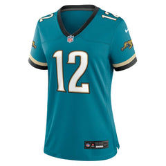 Travis Hunter Jacksonville Jaguars Women's Alternate 2 Prowler Throwback Game Jersey - Teal Jerseys