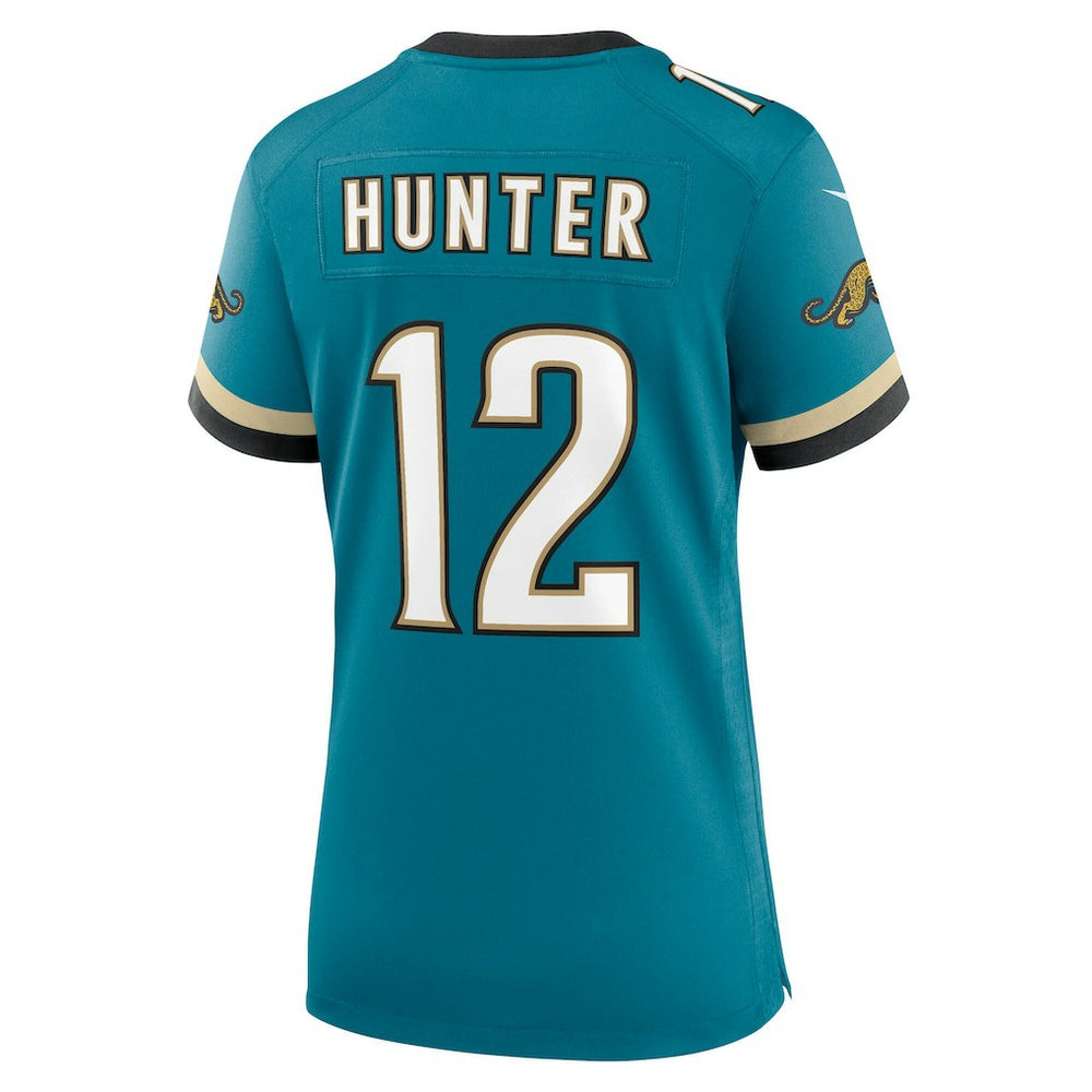 Travis Hunter Jacksonville Jaguars Women's Alternate 2 Prowler Throwback Game Jersey - Teal Jerseys