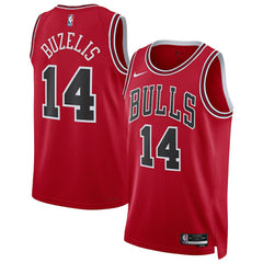 Matas Buzelis Chicago Bulls Unisex Swingman Player Jersey Icon Editi- Red - Nike