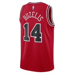 Matas Buzelis Chicago Bulls Unisex Swingman Player Jersey Icon Editi- Red - Nike