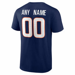Denver Broncos Big & Tall Team Authentic Custom T-Shirt - Navy T-shirts
