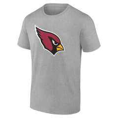 Arizona Cardinals Big & Tall Team Authentic Custom T-Shirt - Gray T-shirts