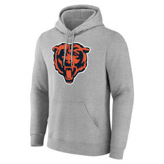 Chicago Bears Big & Tall Team Authentic Custom Hoodie - Gray Hoodies