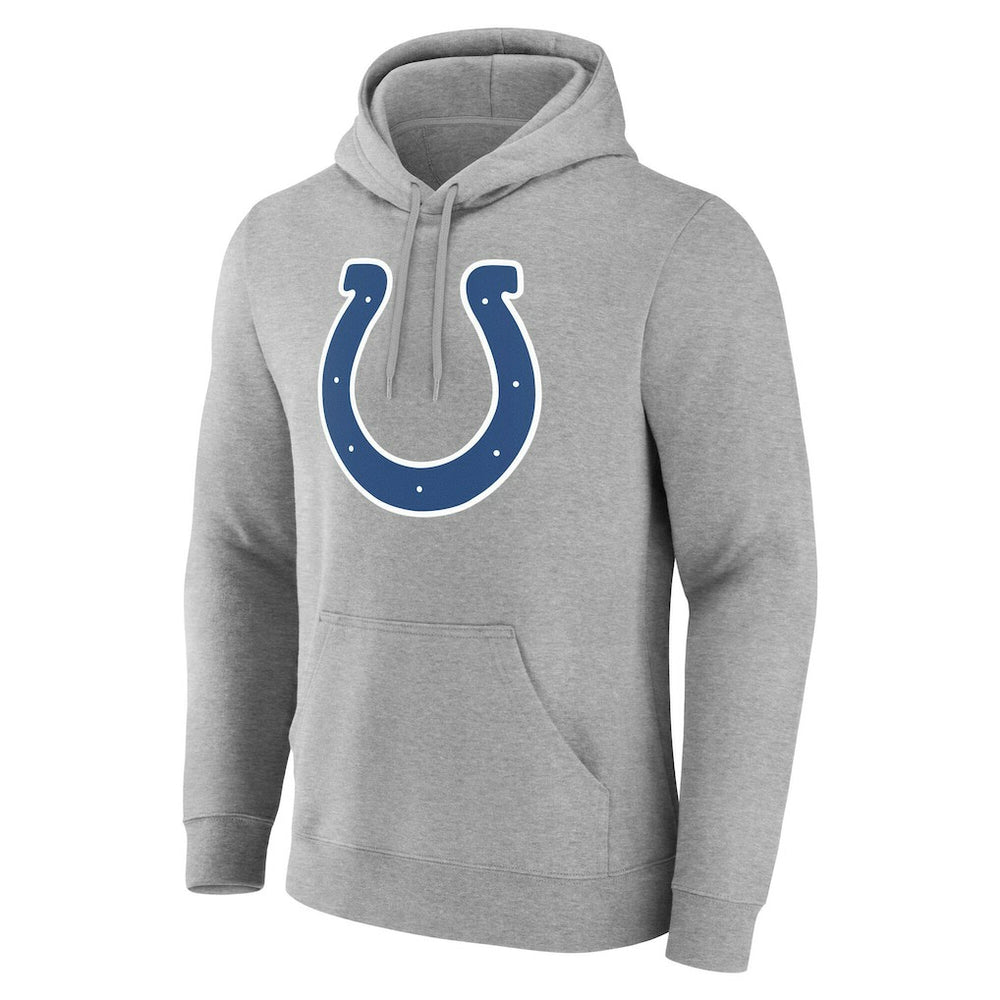 Indianapolis Colts Big & Tall Team Authentic Custom Hoodie - Gray Hoodies