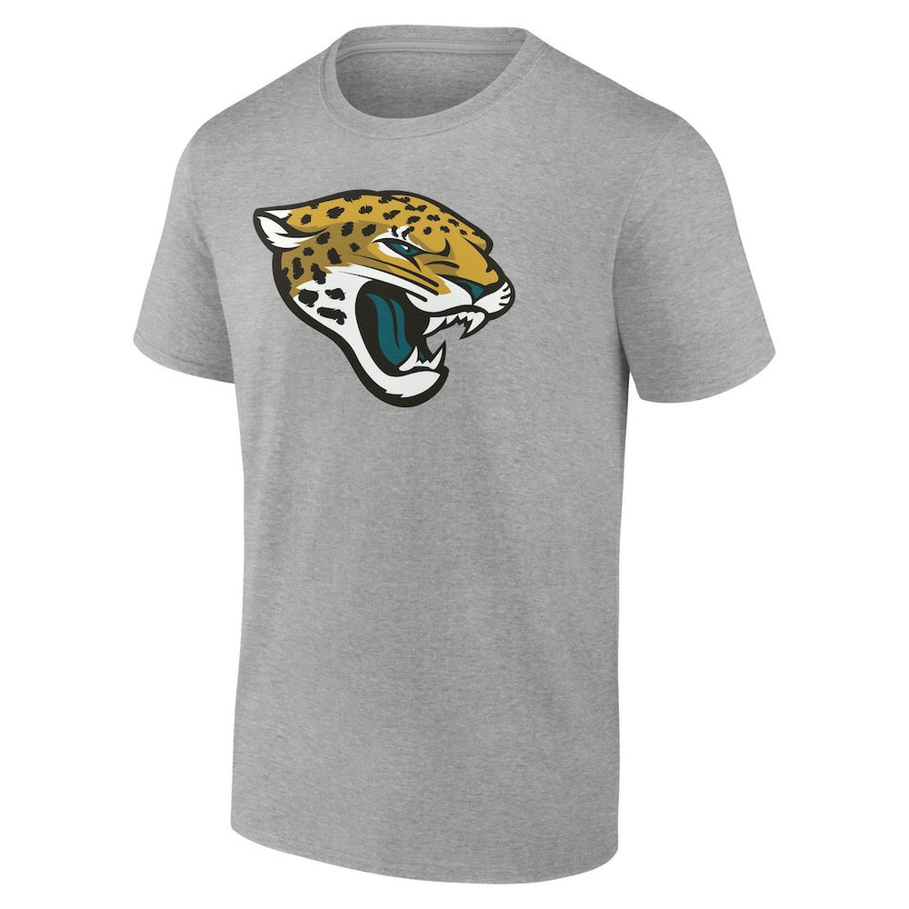 Jacksonville Jaguars Big & Tall Team Authentic Custom T-Shirt - Gray T-shirts