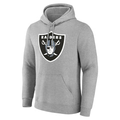 Las Vegas Raiders Big & Tall Team Authentic Custom Hoodie - Gray Hoodies