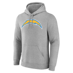 Los Angeles Chargers Big & Tall Team Authentic Custom Hoodie - Gray Hoodies