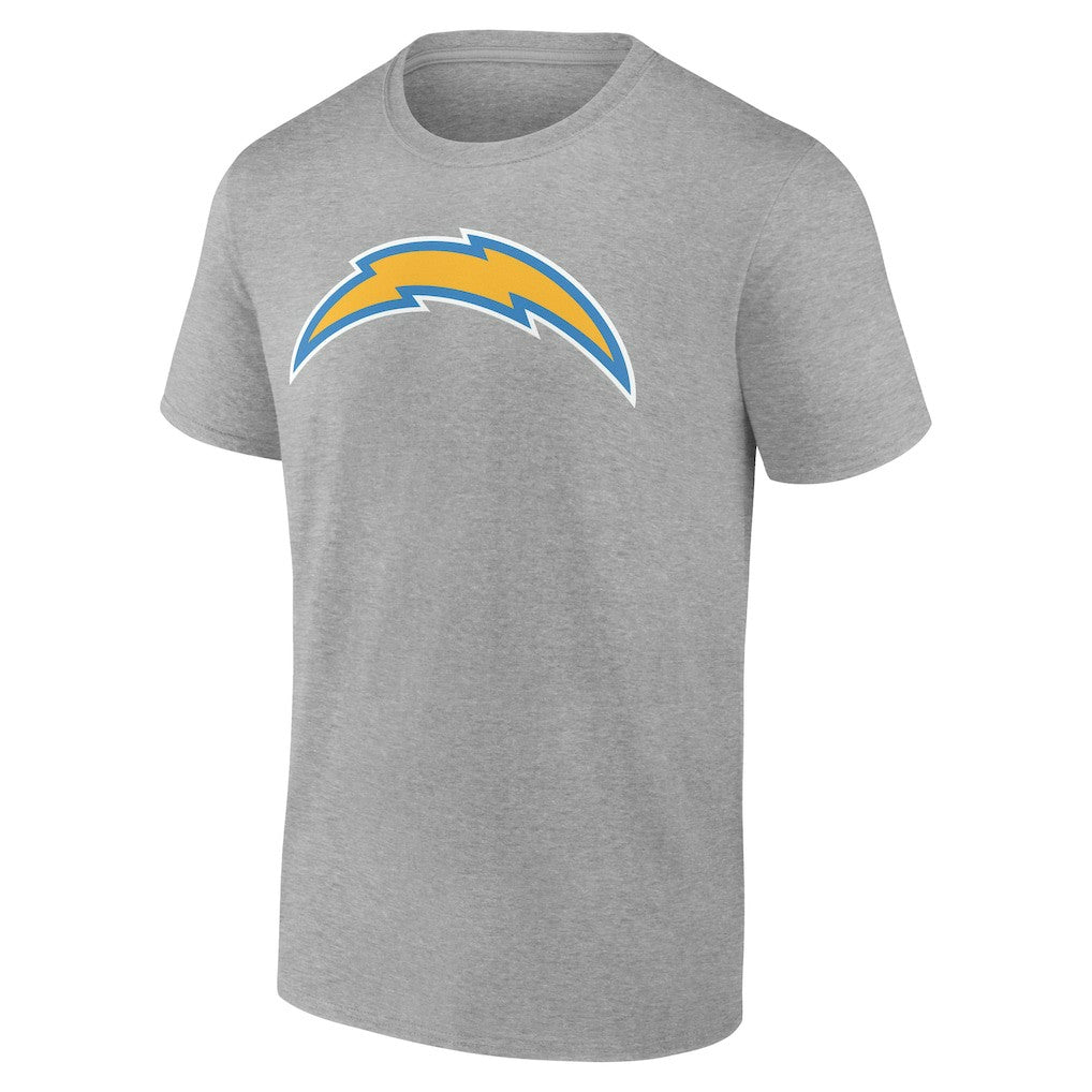 Los Angeles Chargers Big & Tall Team Authentic Custom T-Shirt - Gray T-shirts