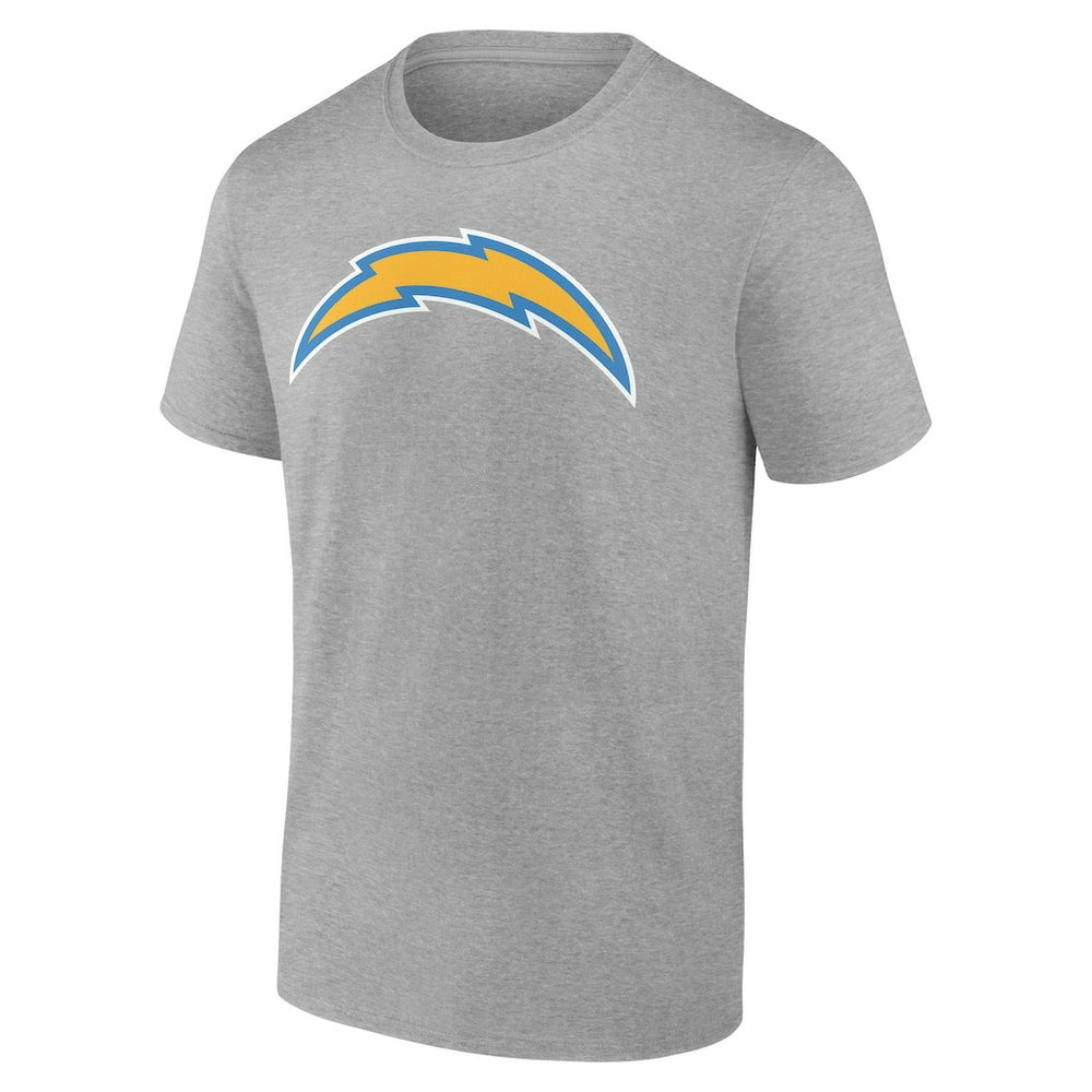 Los Angeles Chargers Big & Tall Team Authentic Custom T-Shirt - Gray T-shirts