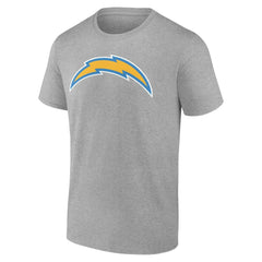 Los Angeles Chargers Big & Tall Team Authentic Custom T-Shirt - Gray T-shirts