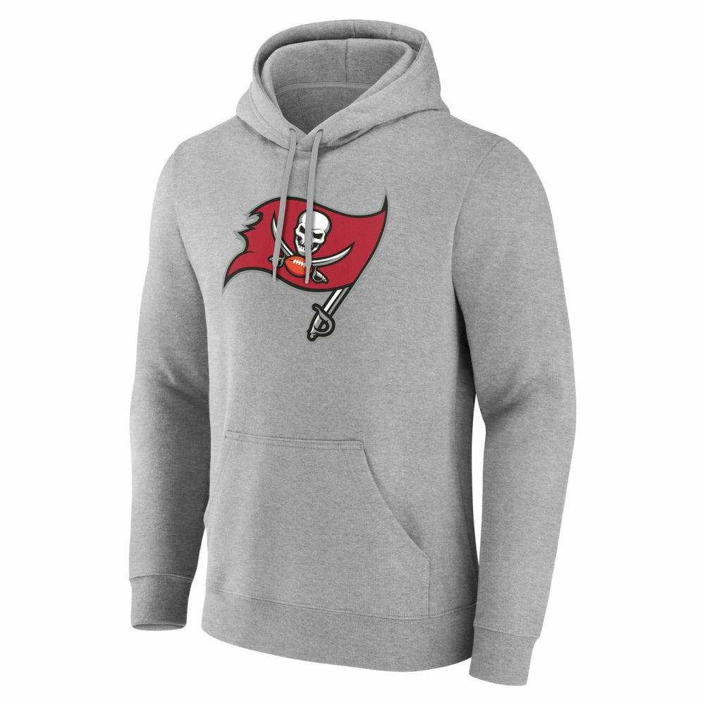Tampa Bay Buccaneers Big & Tall Team Authentic Custom Hoodie - Gray Hoodies