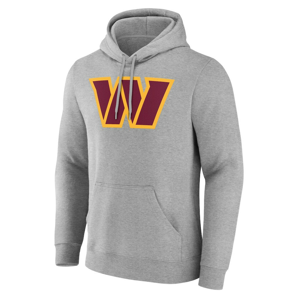 Washington Commanders Big & Tall Team Authentic Custom Hoodie - Gray Hoodies