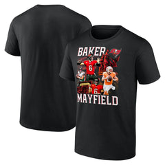 Baker Mayfield Tampa Bay Buccaneers Notorious Player T-Shirt - Black T-shirts