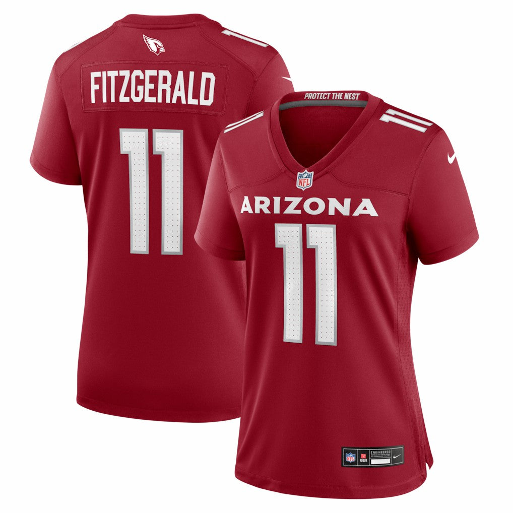 Larry Fitzgerald Arizona Cardinals Women's Team Retired Game Jersey - Cardinal Jerseys