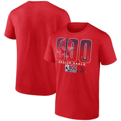 Alexander Ovechkin Washington Capitals 900th Career Goal T-Shirt - Red | US 203596086
