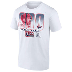 Alexander Ovechkin Washington Capitals 900th Career Goal T-Shirt - White | US 203596087