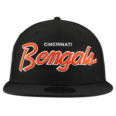 Cincinnati Bengals New Era Main Script 9FIFTY Snapback Hat - Kelly Green Hats