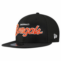 Cincinnati Bengals New Era Main Script 9FIFTY Snapback Hat - Kelly Green Hats