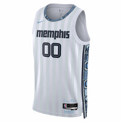 Memphis Grizzlies Unisex 2025/26 City Edition Swingman Custom Jersey White - Nike