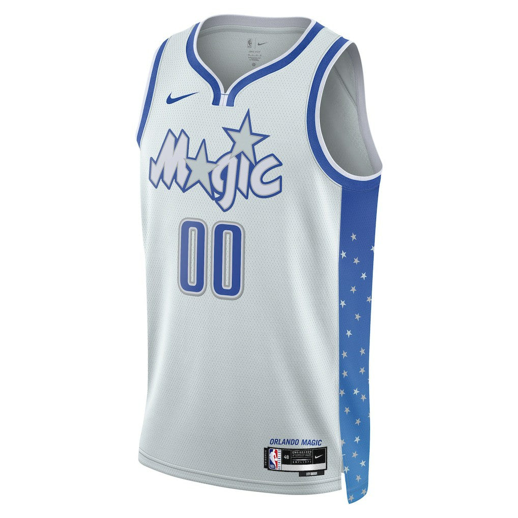 Orlando Magic Unisex 2025/26 City Edition Swingman Custom Jersey Silver - Nike