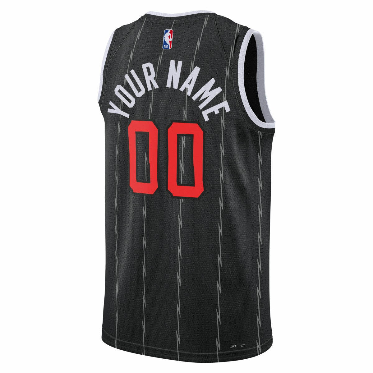Toronto Raptors Unisex 2025/26 City Edition Swingman Custom Jersey Black - Nike