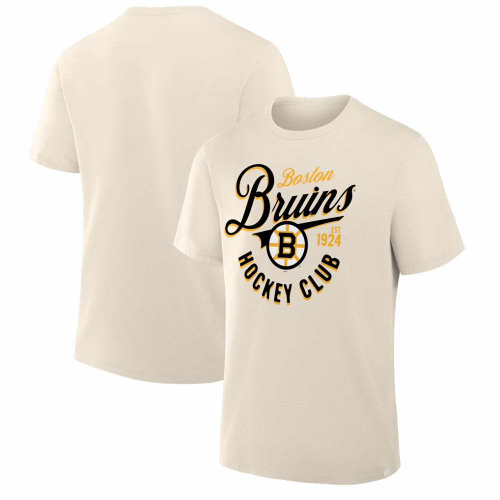 Boston Bruins Legacy T-Shirt - Cream | US 203598791