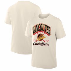 Vancouver Canucks Alternate Legacy T-Shirt - Cream | US 203598803