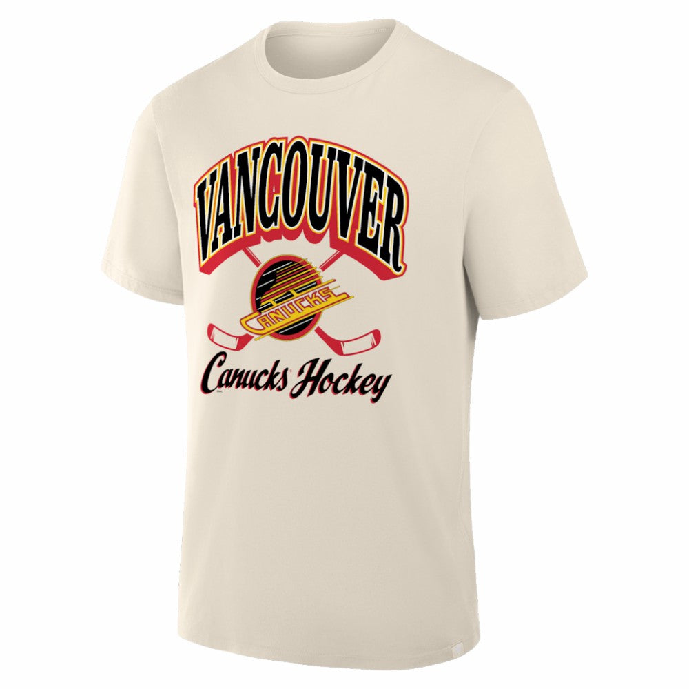 Vancouver Canucks Alternate Legacy T-Shirt - Cream | US 203598803